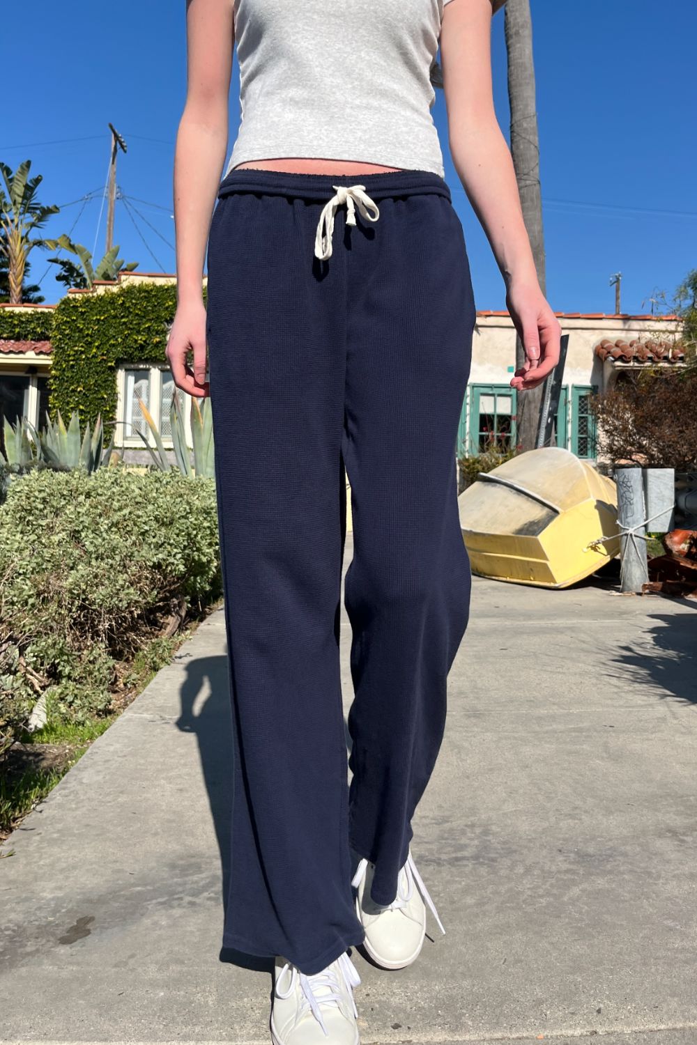 Anastasia Waffle Sweatpants
