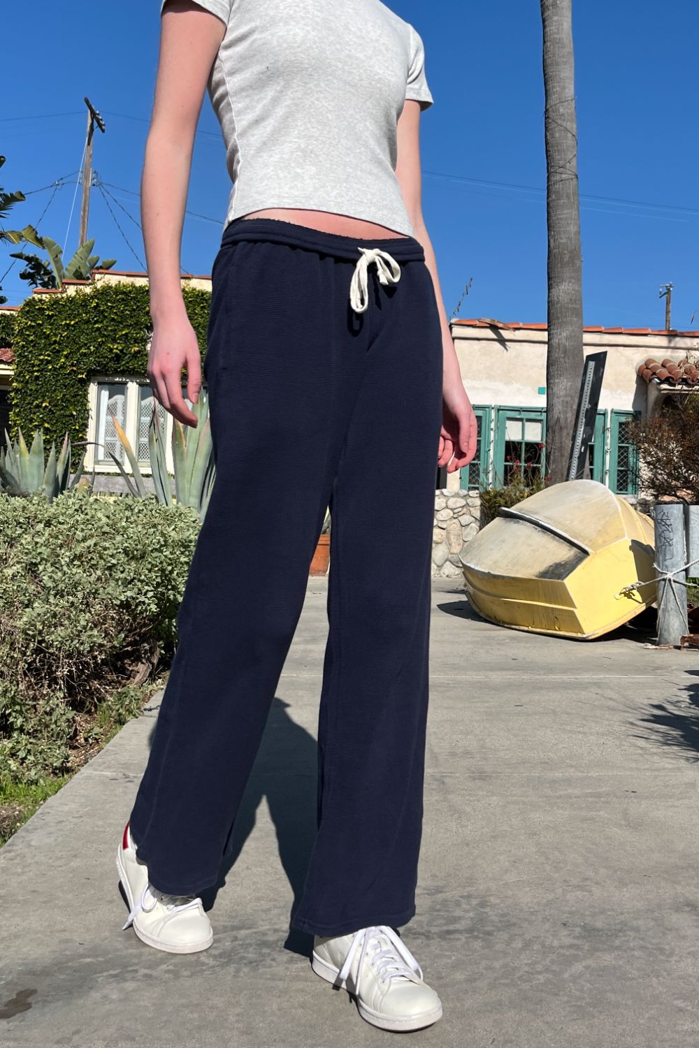 Anastasia Waffle Sweatpants
