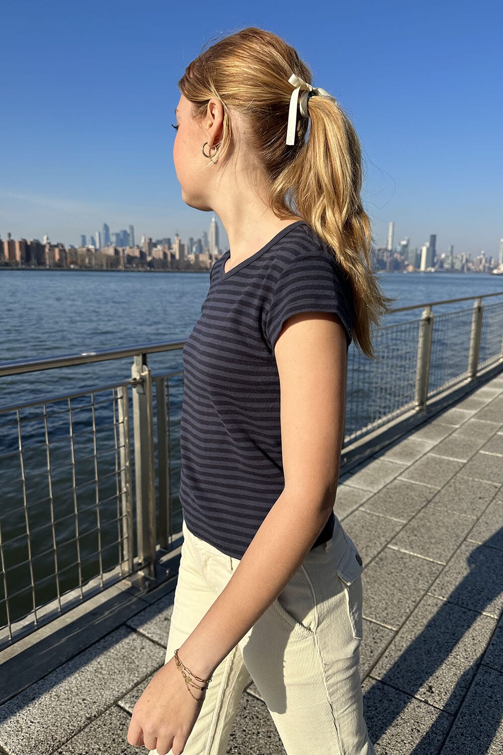 Hailie Stripe Top