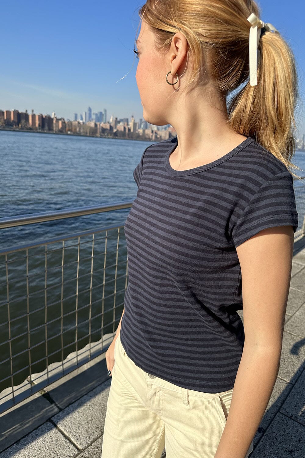 Hailie Stripe Top