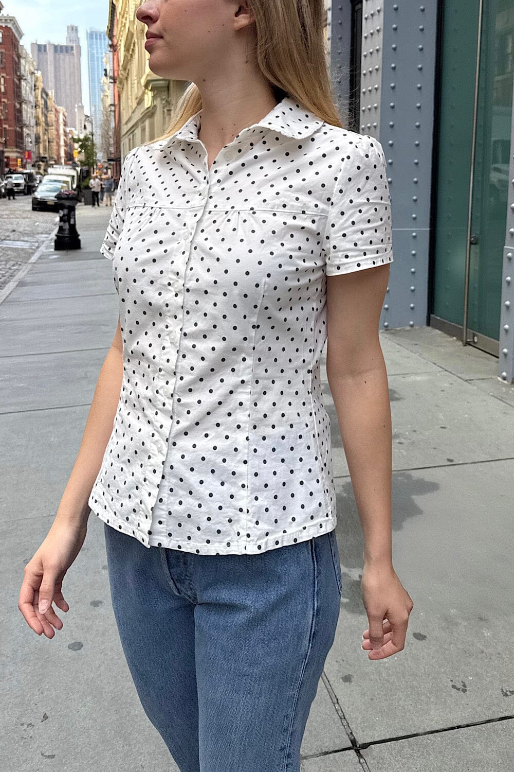 Teagan Polka Dots Top