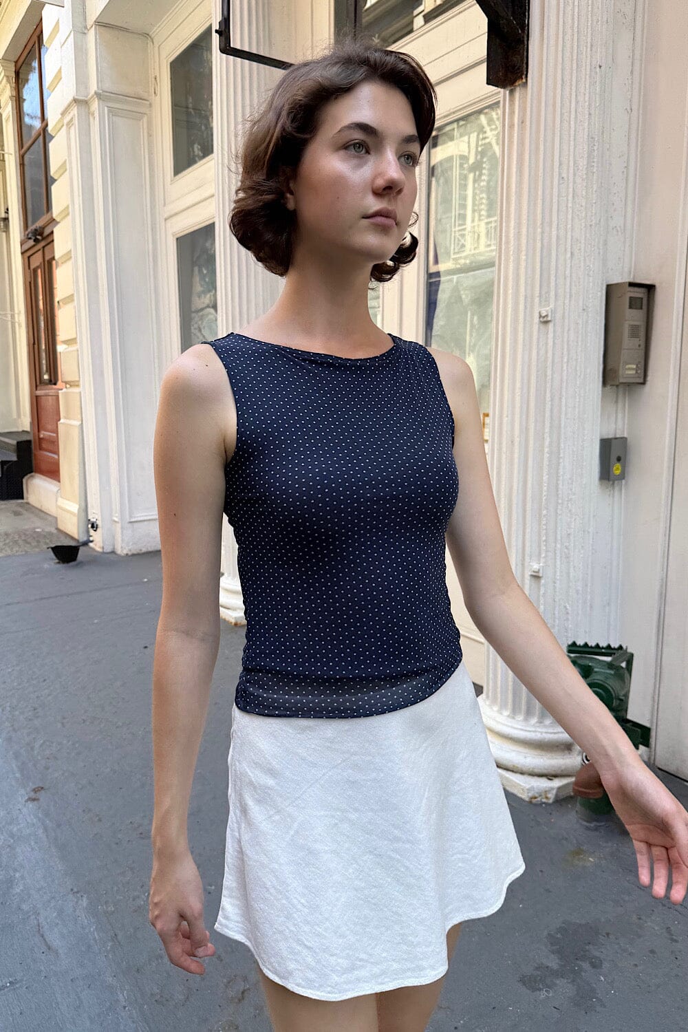 Kathleen Polka Dots Top