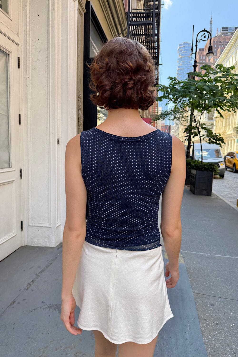Kathleen Polka Dots Top