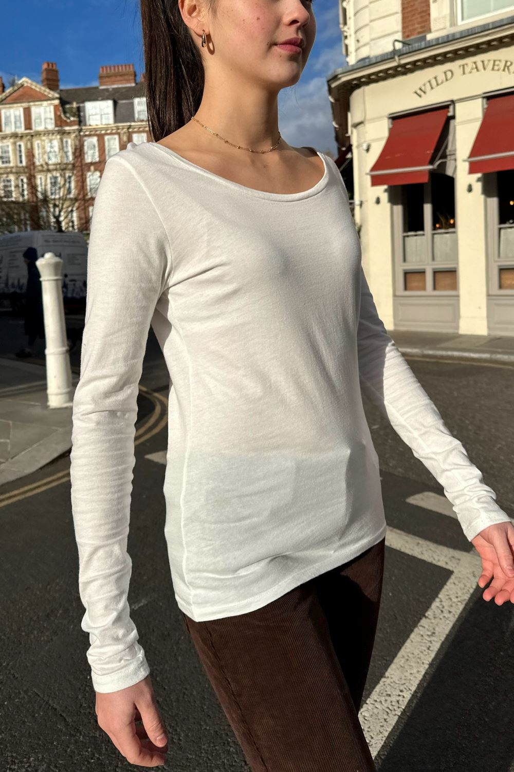 Tori Basic Cotton Top