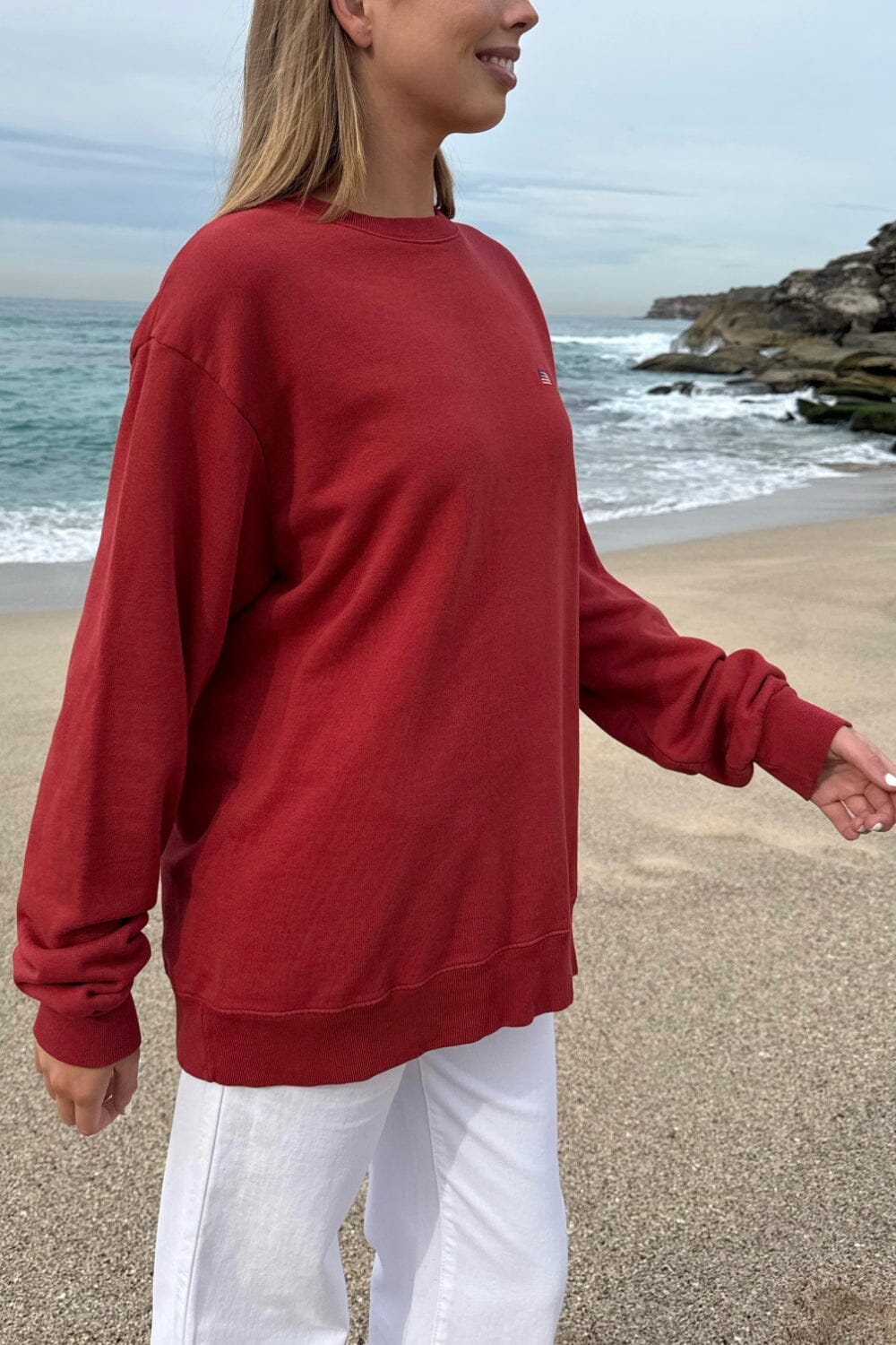 Erica American Flag Sweatshirt