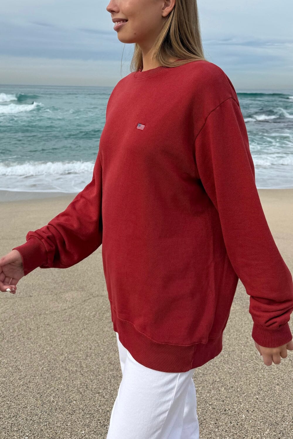 Erica American Flag Sweatshirt