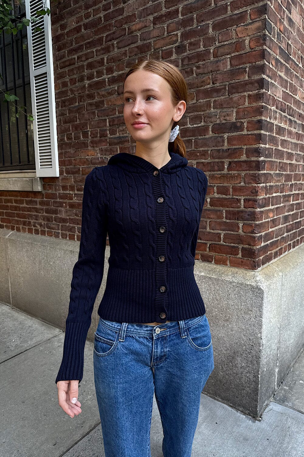 Aura Cable Knit Cardigan