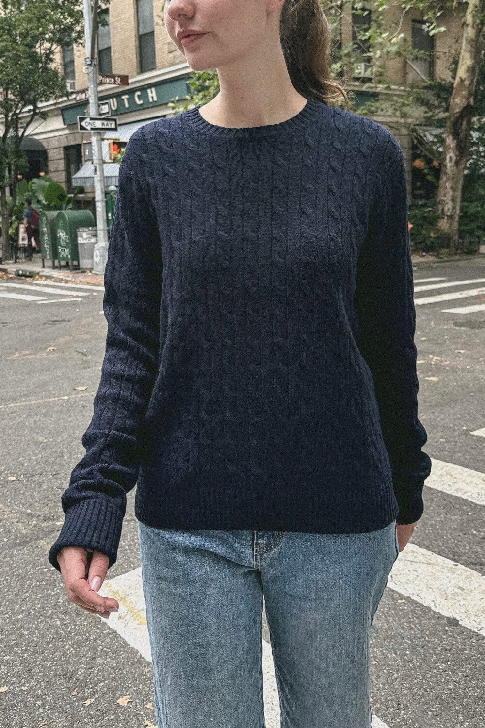 Martha Cotton Thick Sweater