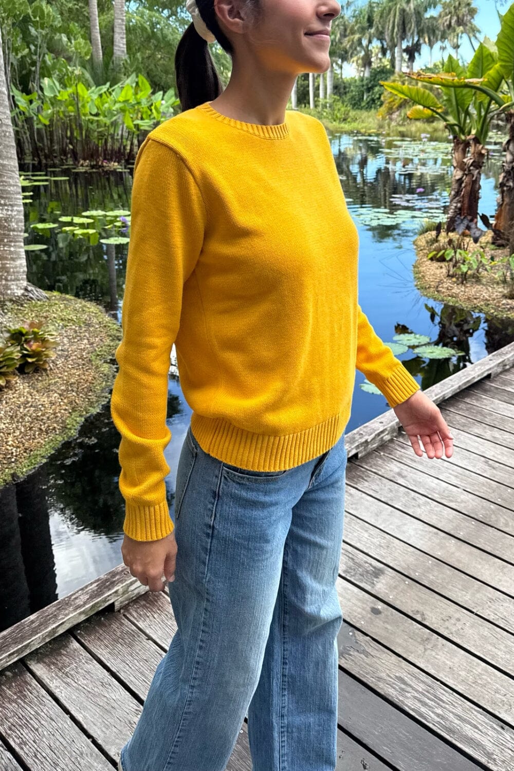 Brianna Cotton Sweater
