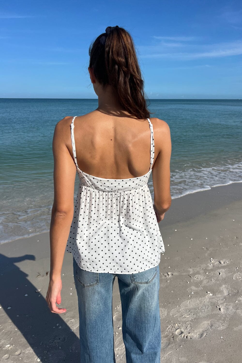 Edith Polka Dot Tank