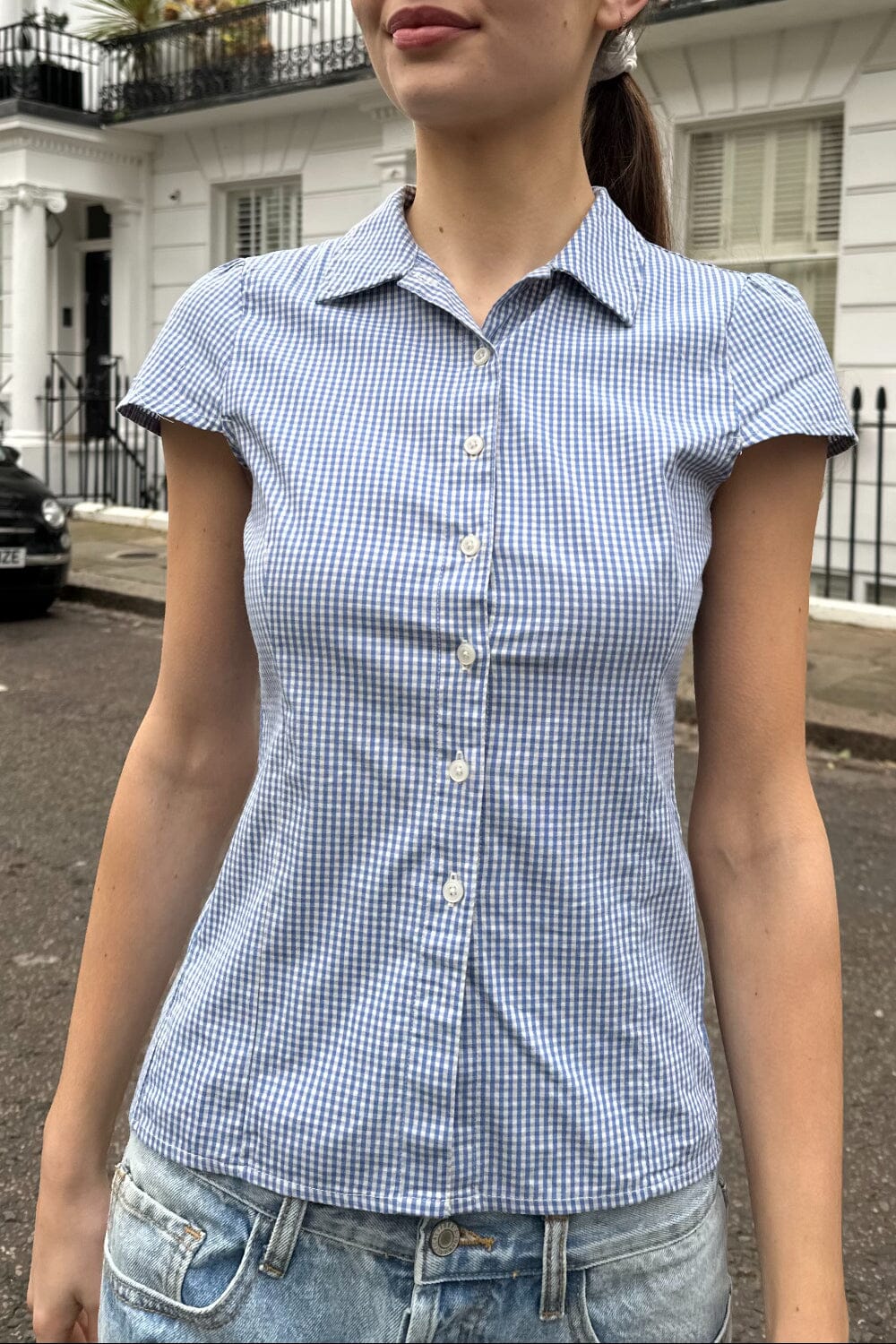 Rue Plaid Top