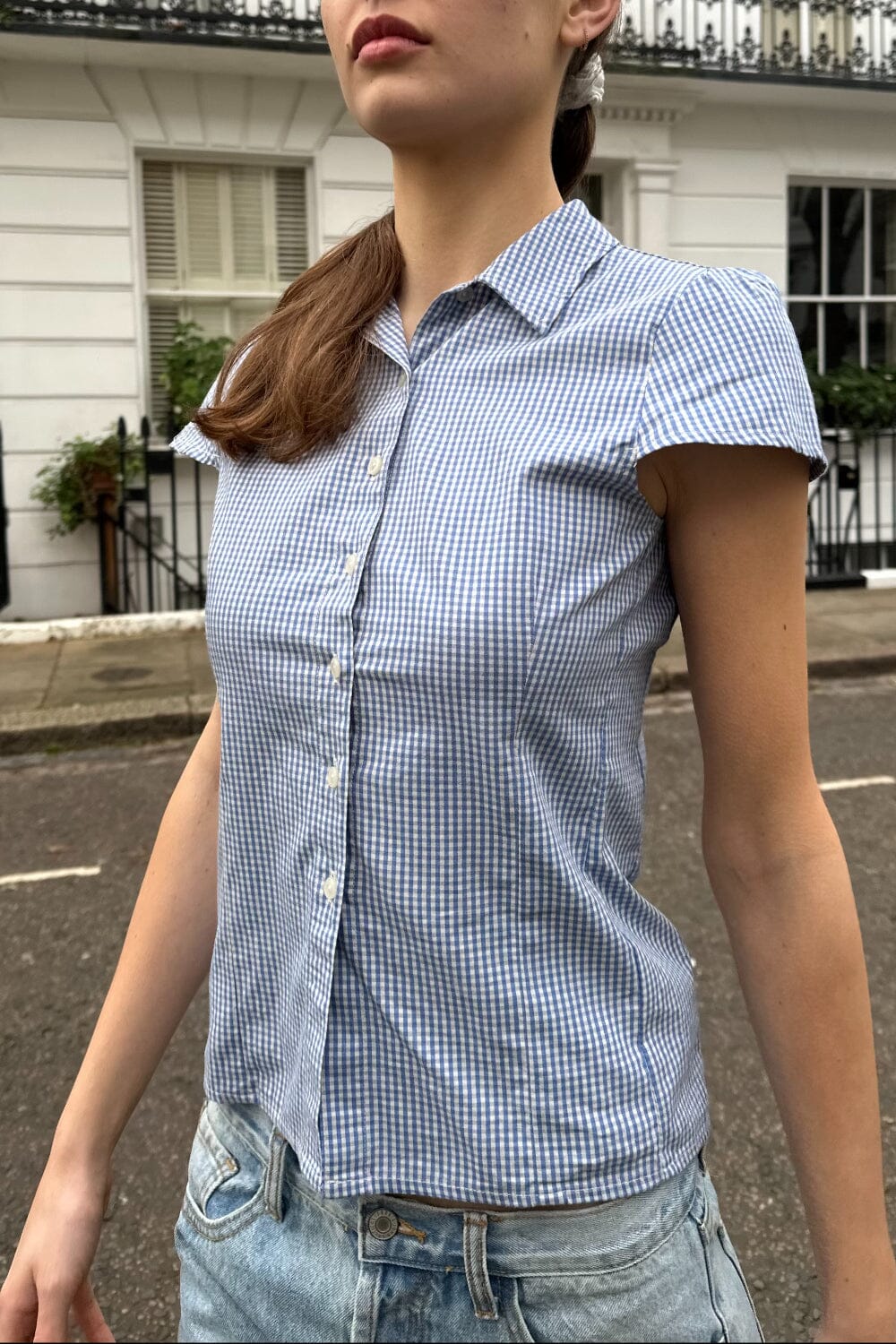 Rue Plaid Top
