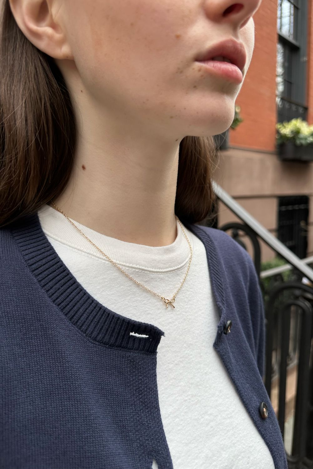 Bow Necklace