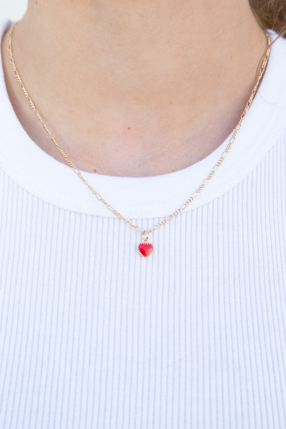 Red Heart Necklace