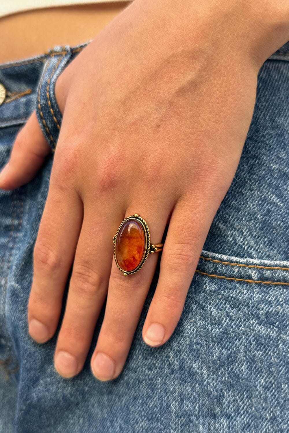 Rhinestone Ring
