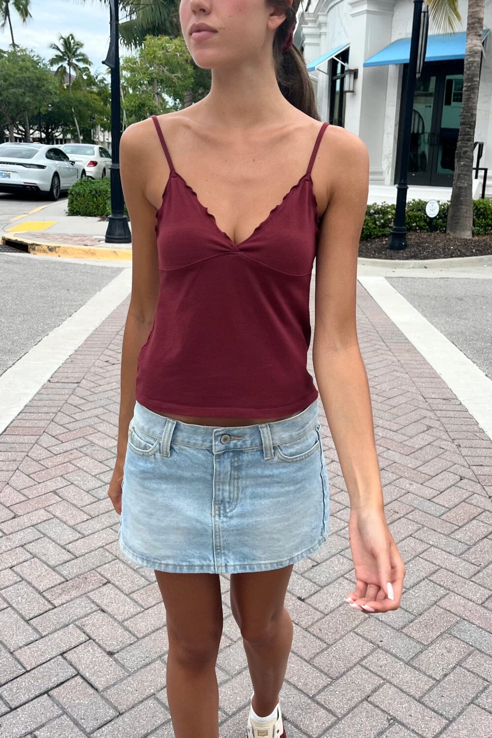 Amara Ruffle Tank