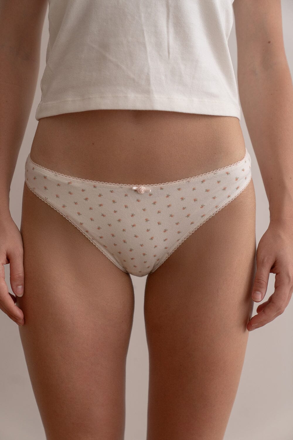 Floral Bow Underwear