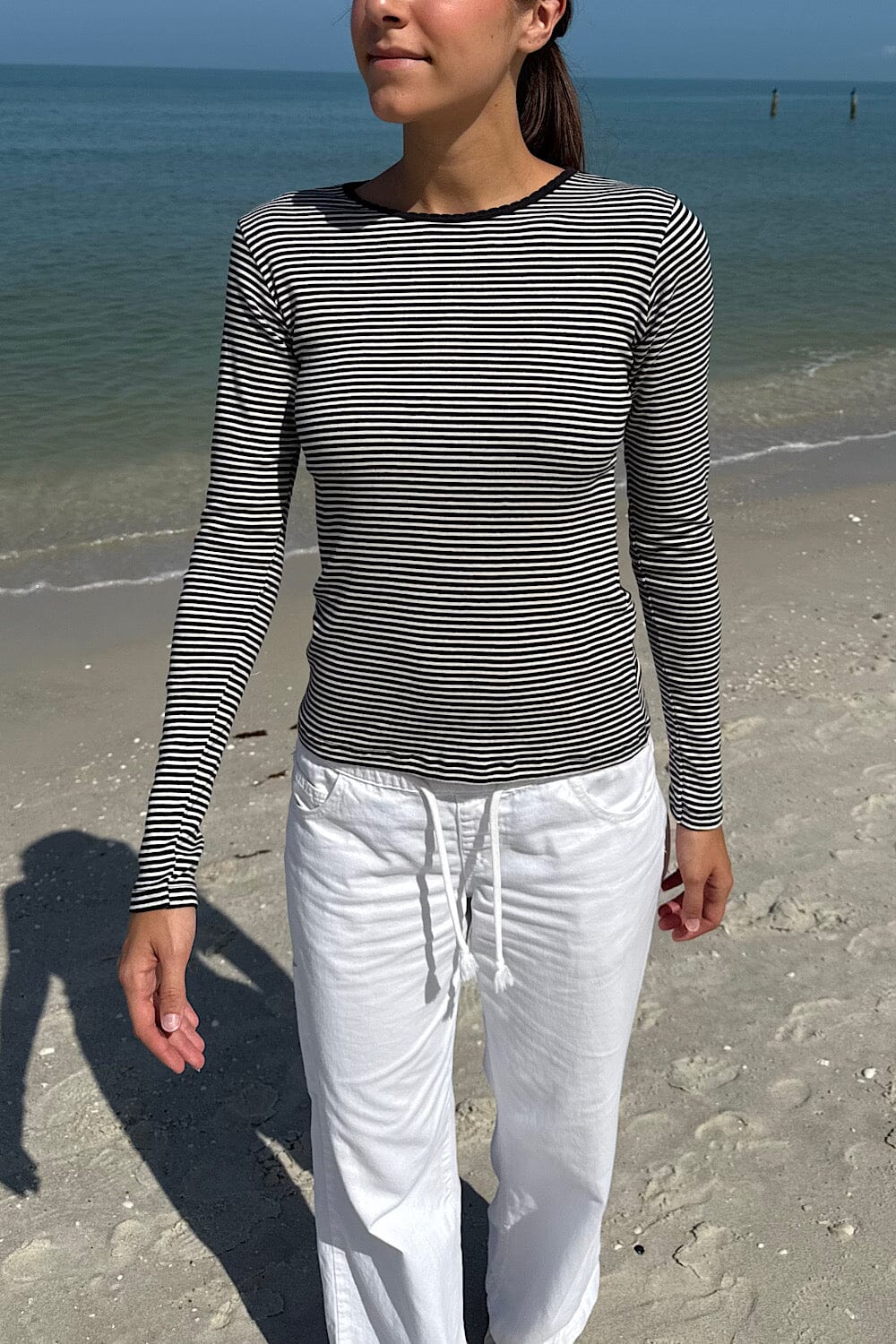 Leah Stripe Top