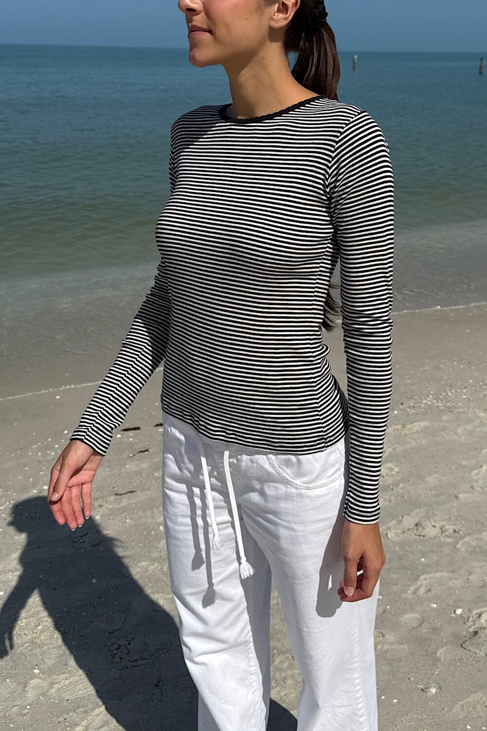 Leah Stripe Top