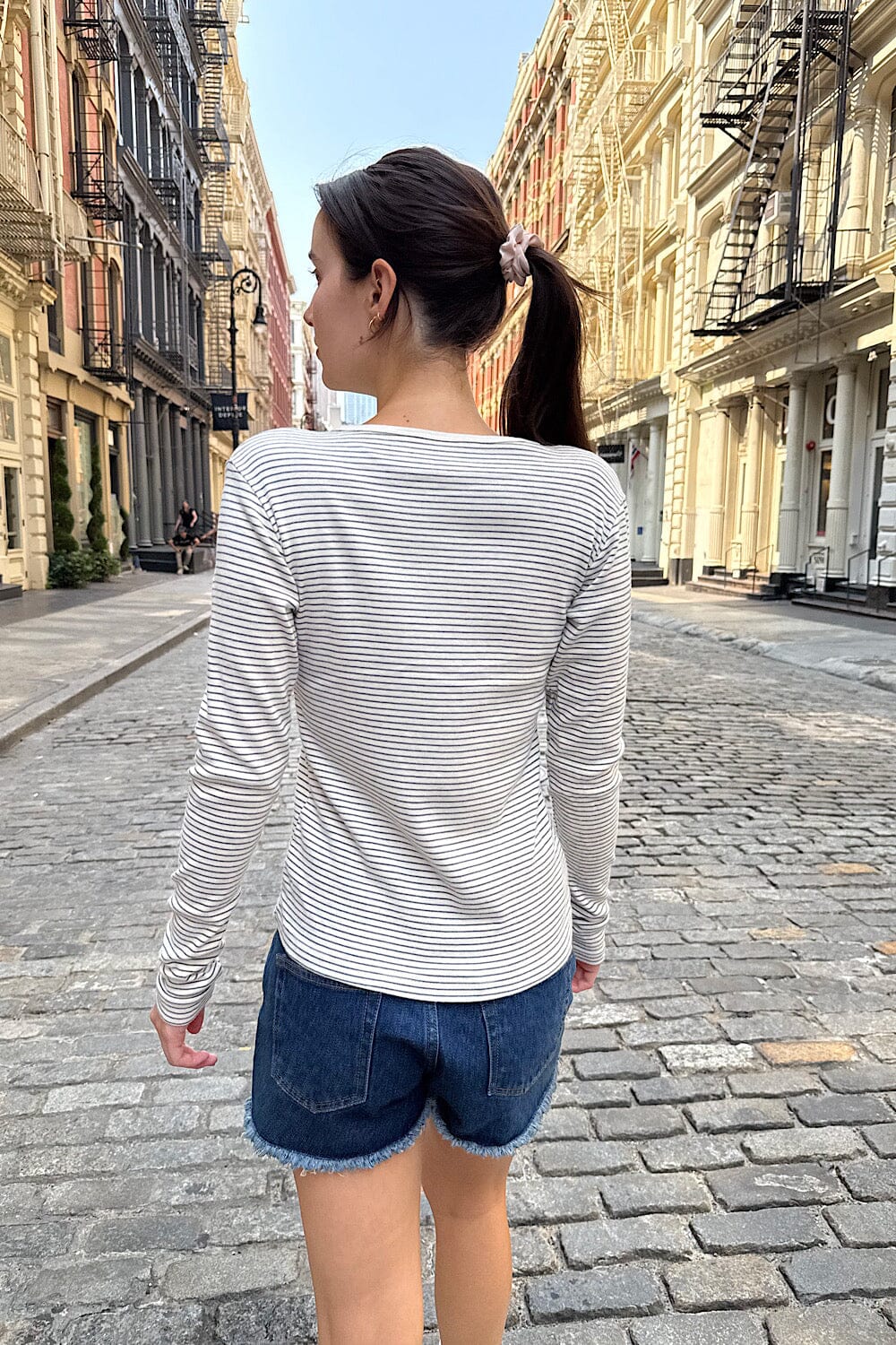 Leah Stripe Top