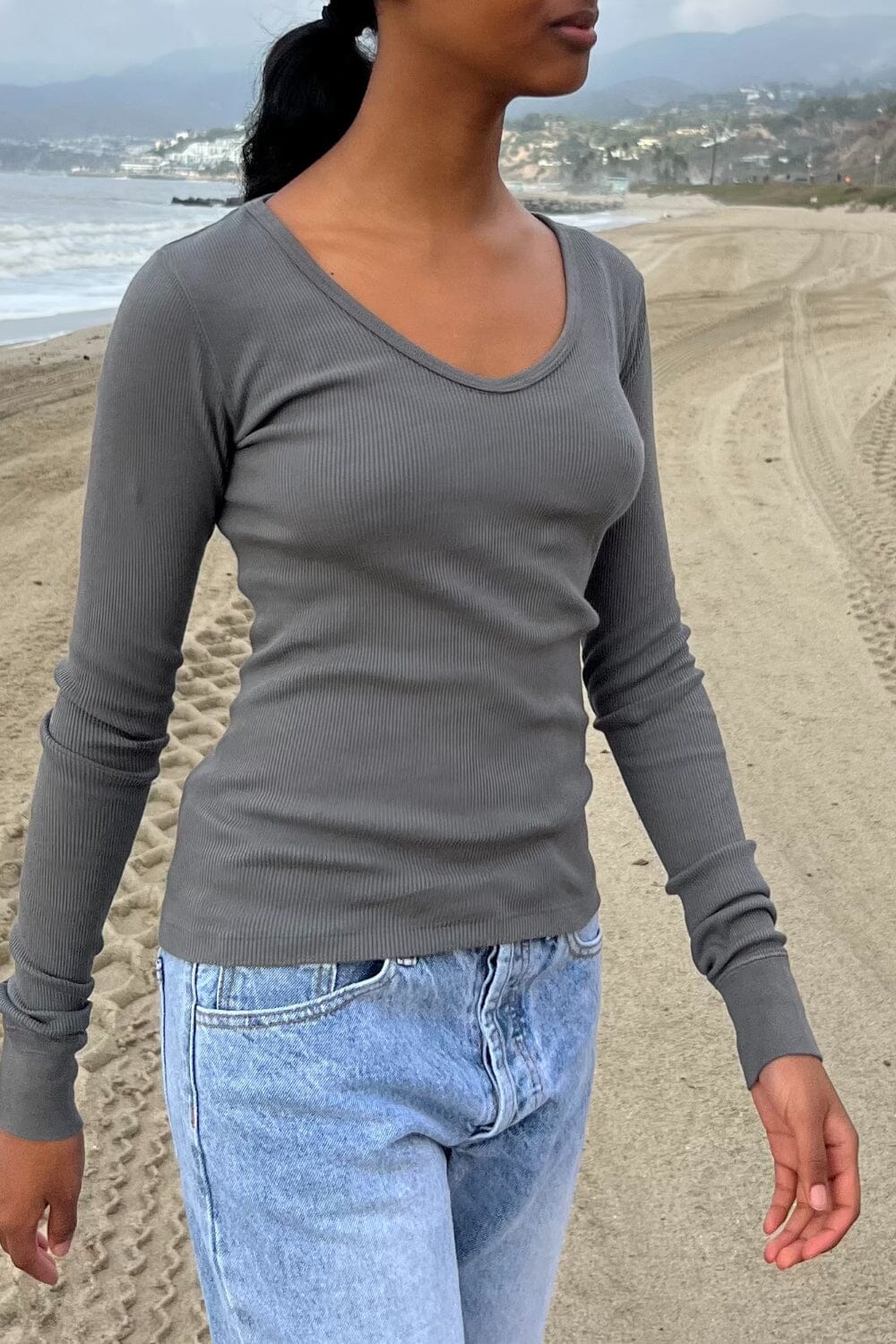 Leah V-Neck Top