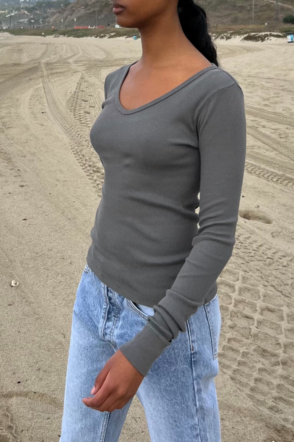 Leah V-Neck Top