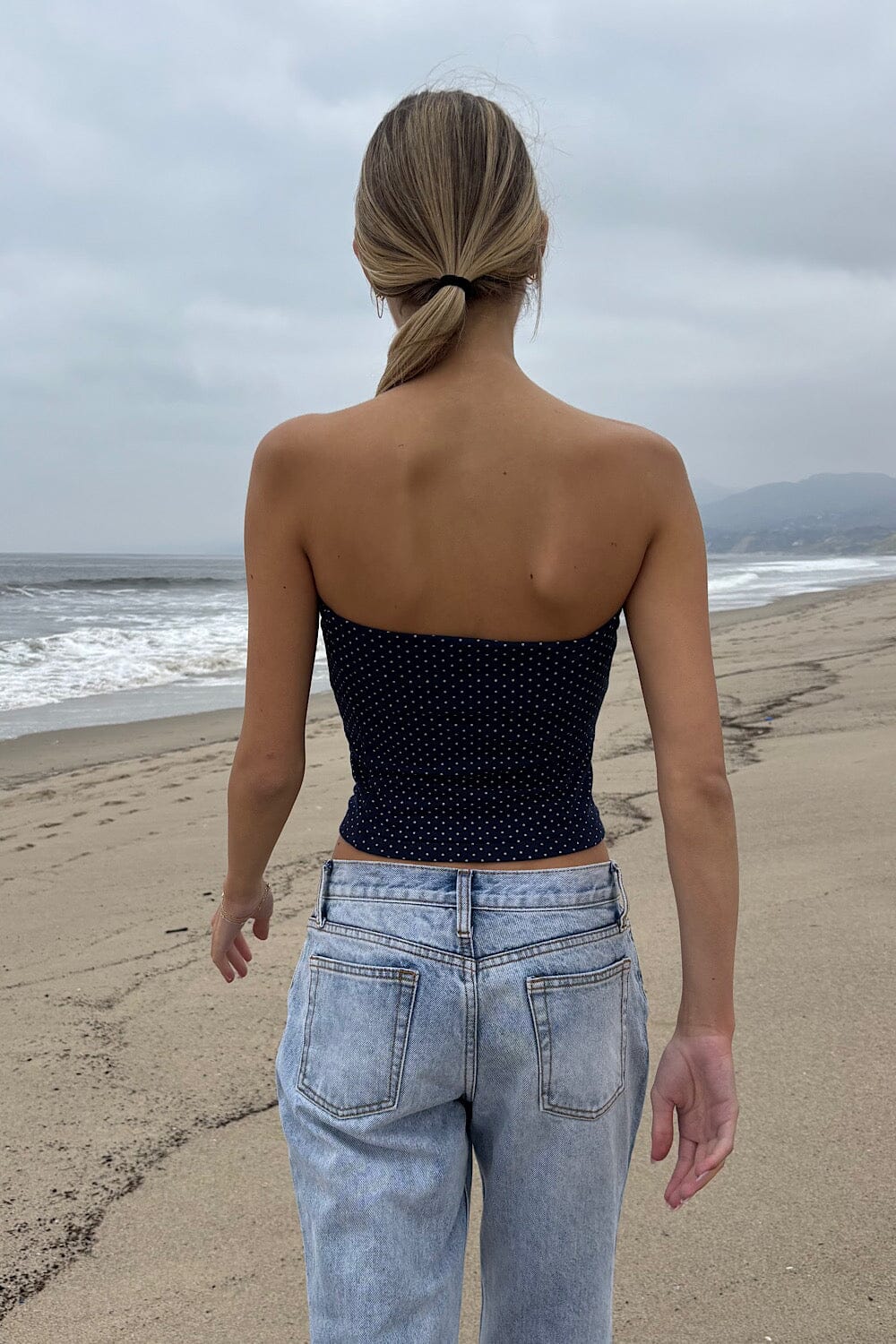 Amelia Polka Dots Top