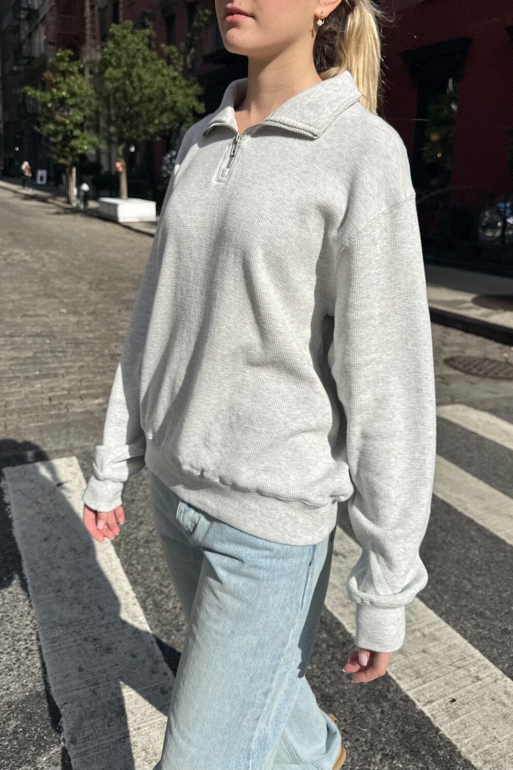 Missy Thermal Pullover
