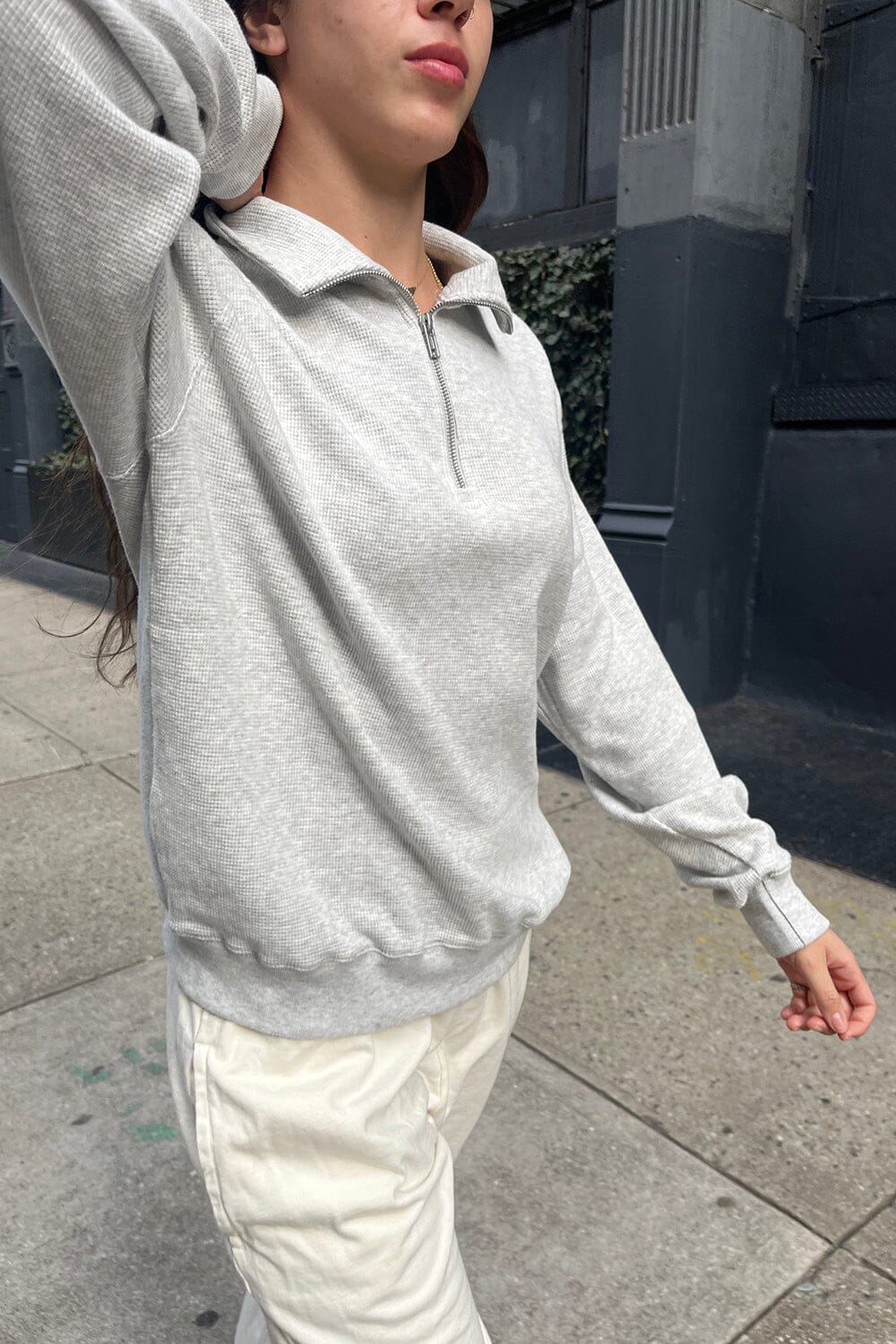 Missy Thermal Pullover