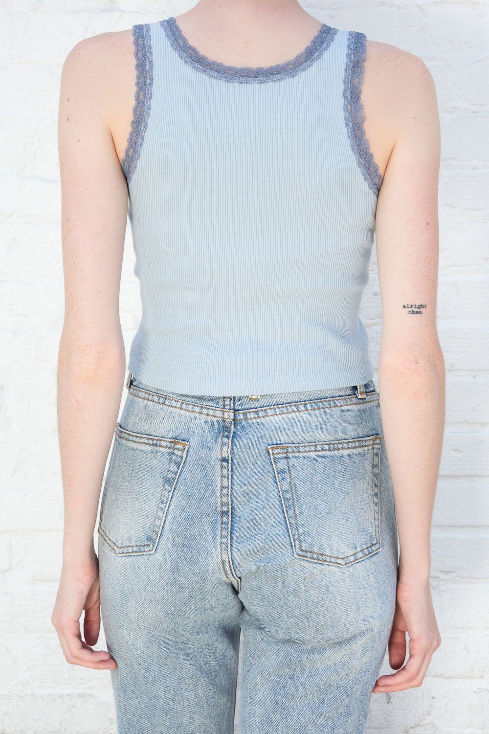 Ronnie Rib Lace Tank
