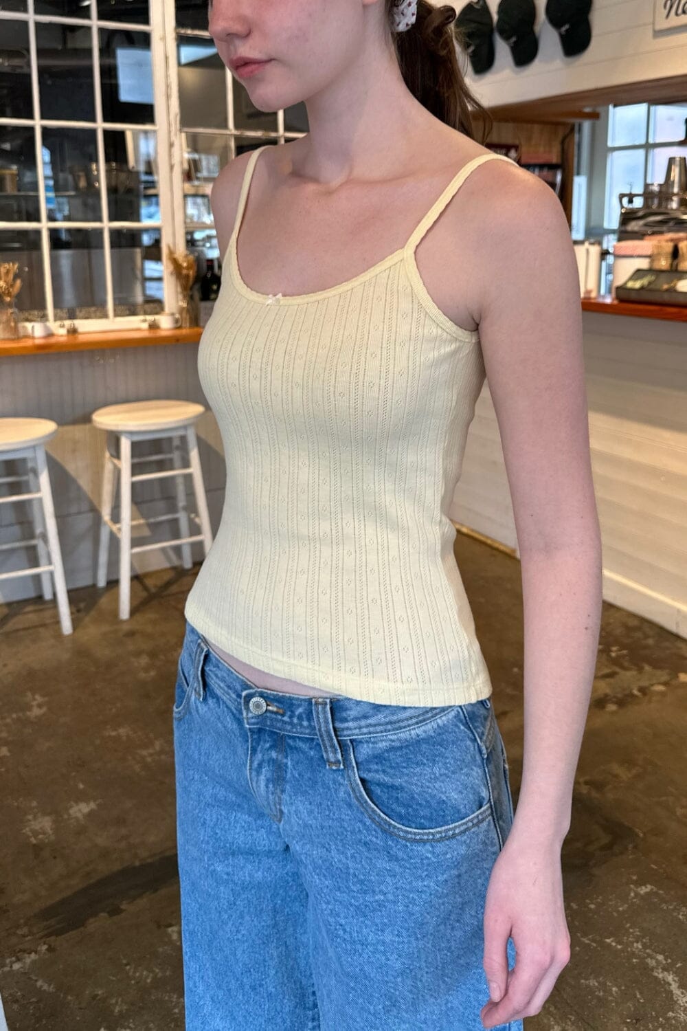 Skylar Eyelet Tank