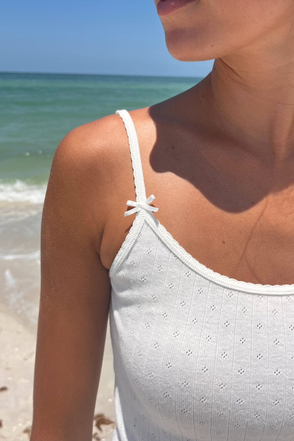Skylar Eyelet Tank