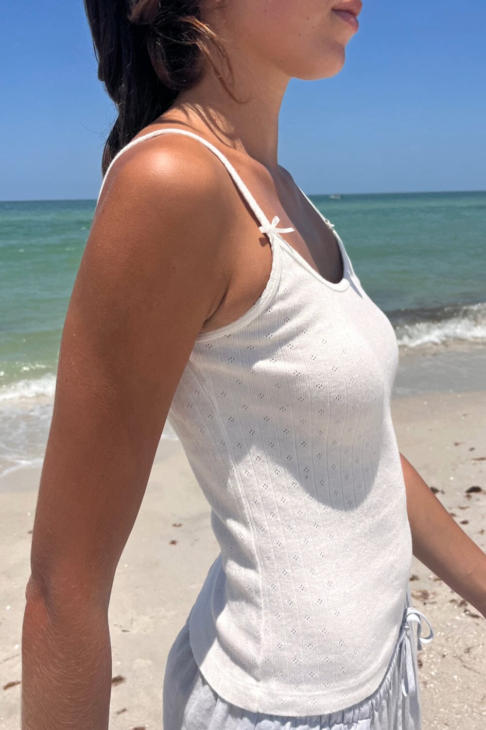 Skylar Eyelet Tank