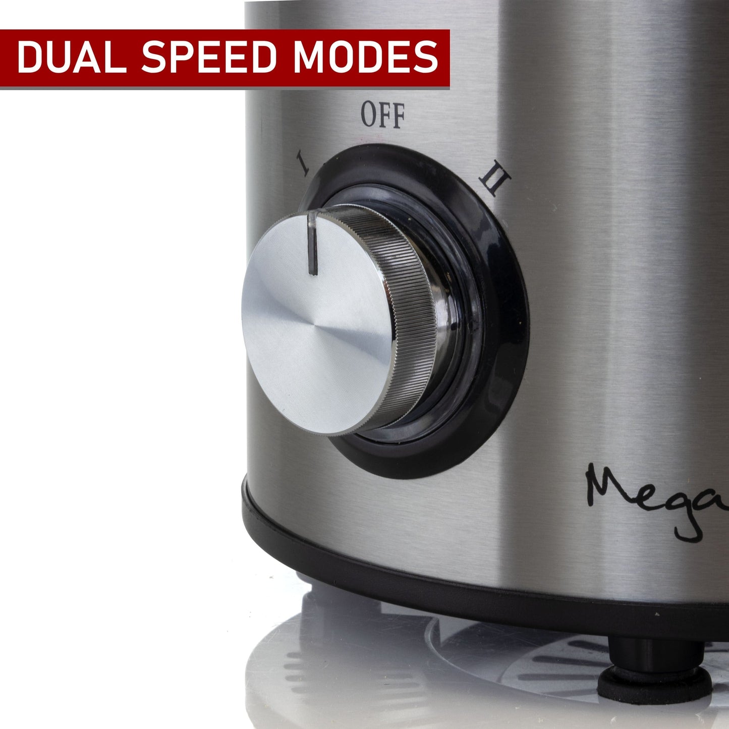 Wide Mouth Stainless Steel 2 Speed Centrifugal Juicer