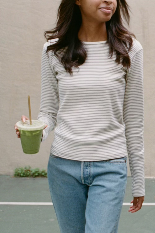 Leah Stripe Top