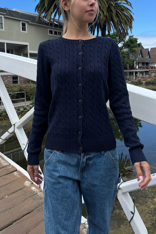 Amalie Cable Knit Cardigan