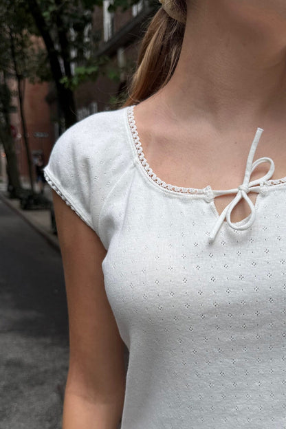 Noa Eyelet Top