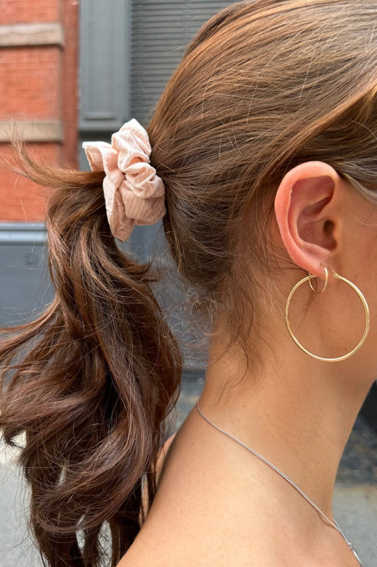 Striped Scrunchie
