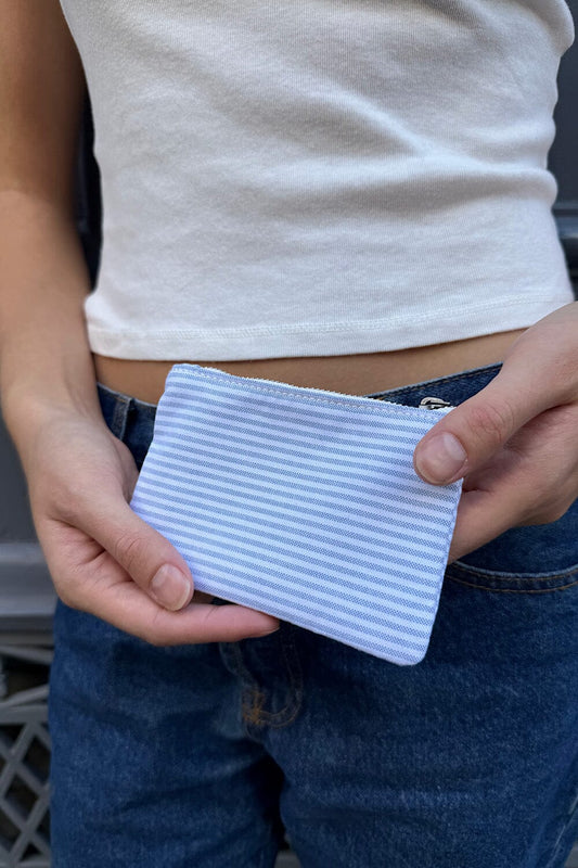 Striped Coin Purse