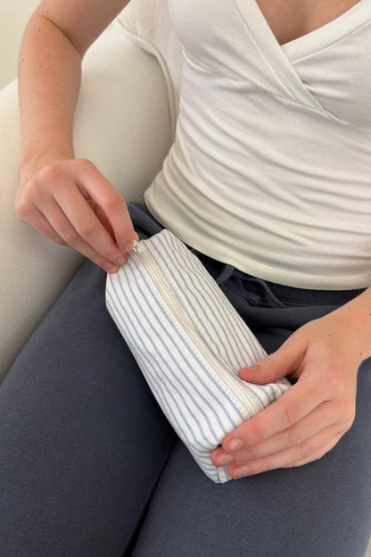 Stripes Makeup Bag