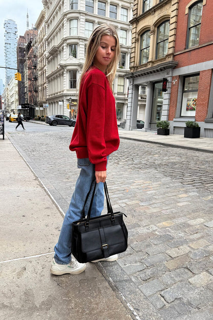 Leather Buckle Bag