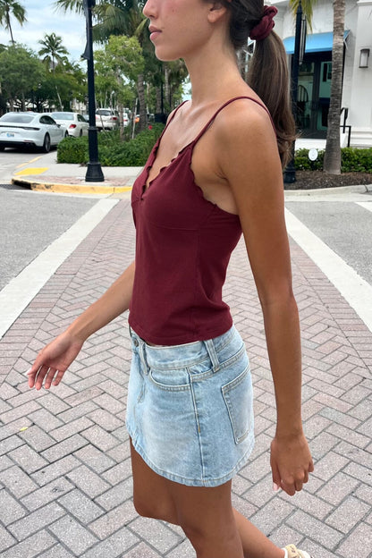 Amara Ruffle Tank