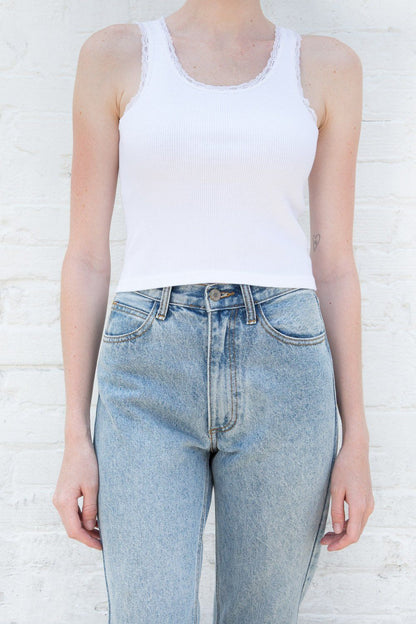 Ronnie Rib Lace Tank