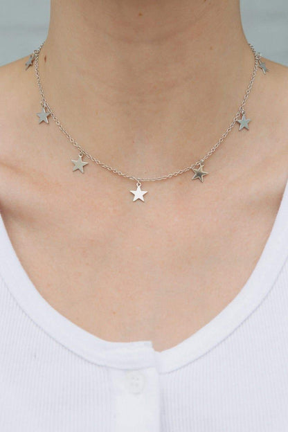 Stars Charm Choker